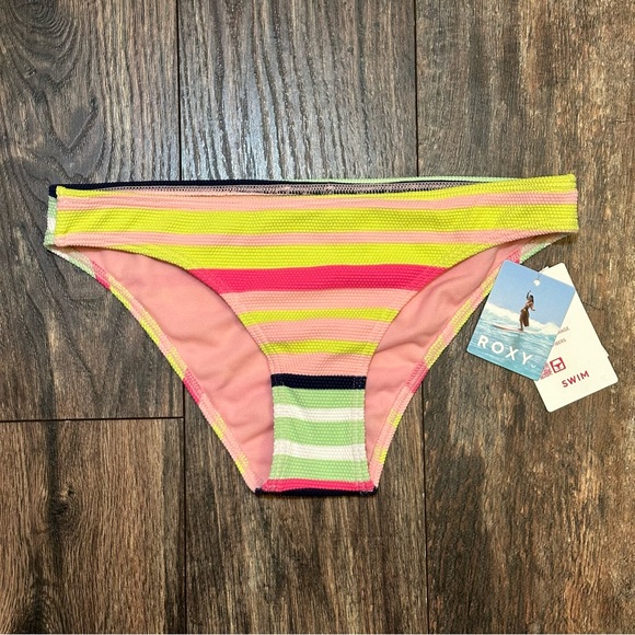 Roxy BNWT medium coverage bikini bottom size small - Picture 4 of 14